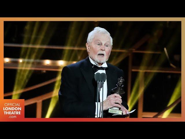 Sir Derek Jacobi receives the Lifetime Achievement award | Olivier Awards 2023 with Mastercard