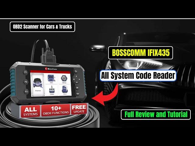 IFIX435 All System Code Reader: OBD2 Scanner for Cars & Trucks |