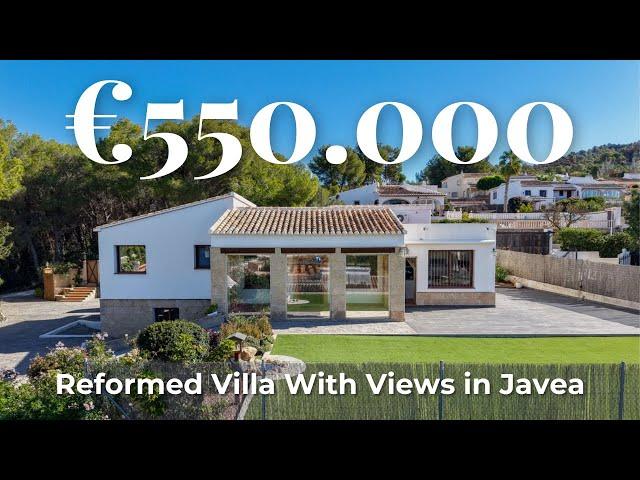 Stunning Villa in Javea, Spain For Under €600k