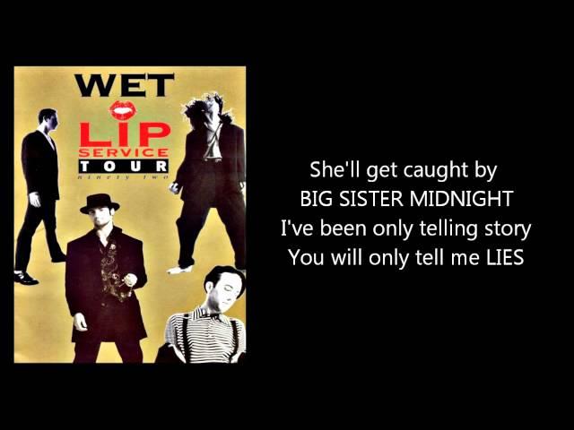 WET WET WET - Lip Service (with lyrics)