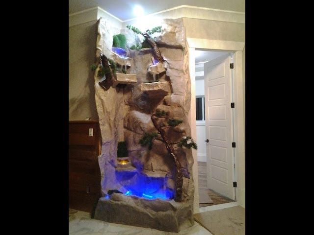 Indoor Waterfall Water Wall Vancouver BC Canada USA [WaterfallNow.com]