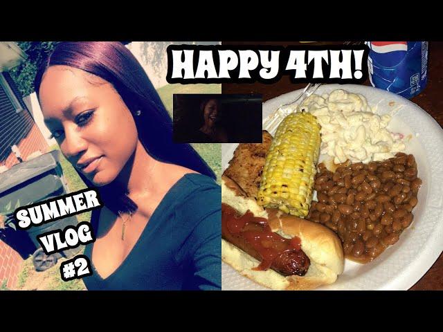 SUMMER VLOG #2 A DAY WITH SHA'NAYA O'SHEA | 4TH OF JULY, TRYING TO SEE FIREWORKS