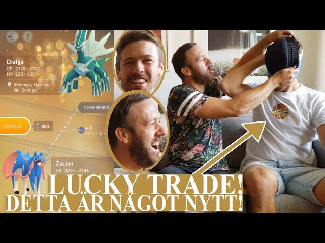 Pokémon GO på Svenska | VARFÖR GJORDE VI DETTA? SHINY LUCKY TRADE! | Johans Pokemon GO