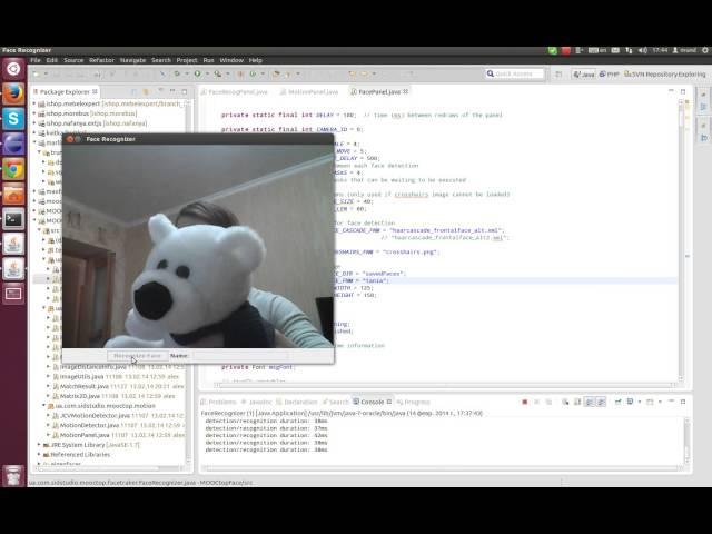 Face recognition OpenCV-JavaCV