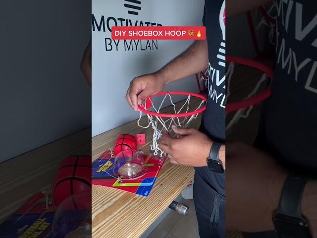 DIY Shoebox Hoop | Motivated By Mylan | TikTok