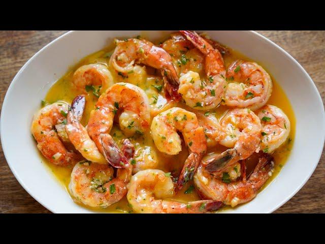 Garlic Butter Shrimp Recipe (Buttered Shrimp)