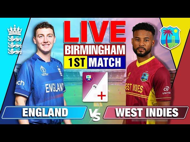 Live: England vs West Indies | 1st ODI | Live Cricket Score & Commentary