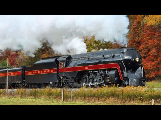 Norfolk & Western 611: The Shenandoah Steam Spectacle (4K)