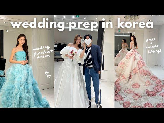 getting married in seoul  wedding photoshoot dresses, tuxedo fittings, korean wedding culture