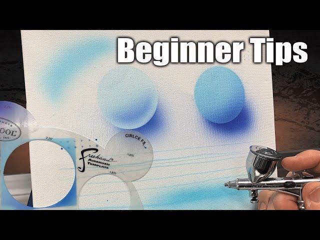 Airbrushing for Beginners | Easy tips