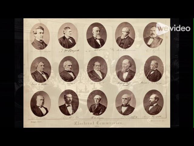 the Presidential Commission that resolved Hayes vs Tilden