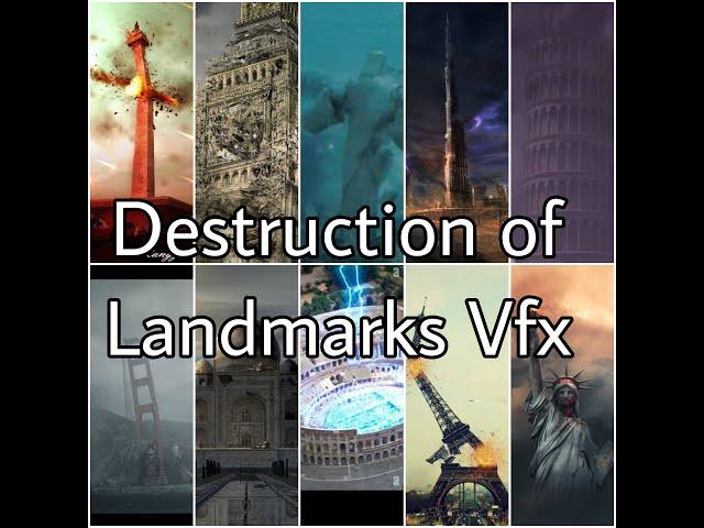 Landmarks Destruction in Fan Made (Remake)