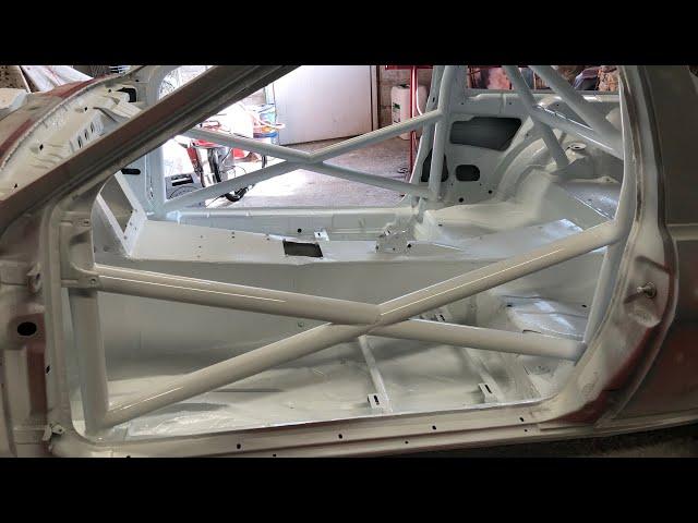 Painting the interior of my RWD Mk2 Scirocco 1.8T 20v build!