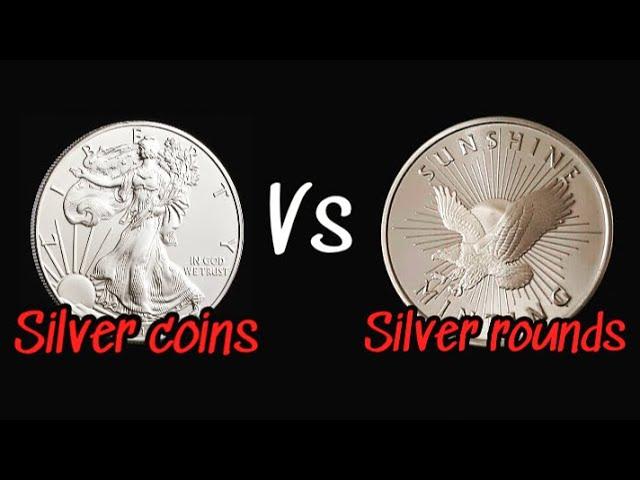 Silver coins or Silver rounds. What is better to add to your stack. Silver stacking.