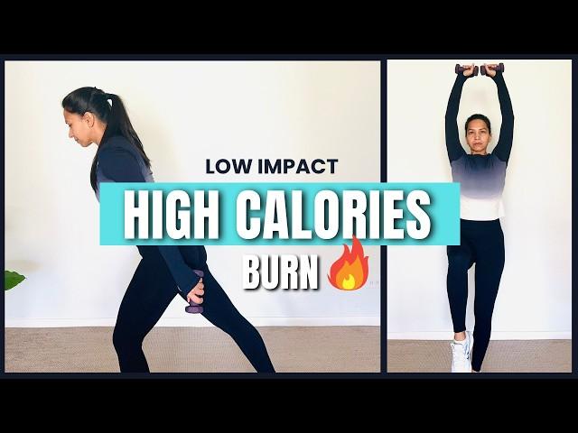 Low Impact, High Calorie Burn: No Repeat No Jumping Full Body HIIT Workout #hiit #strengthtraining