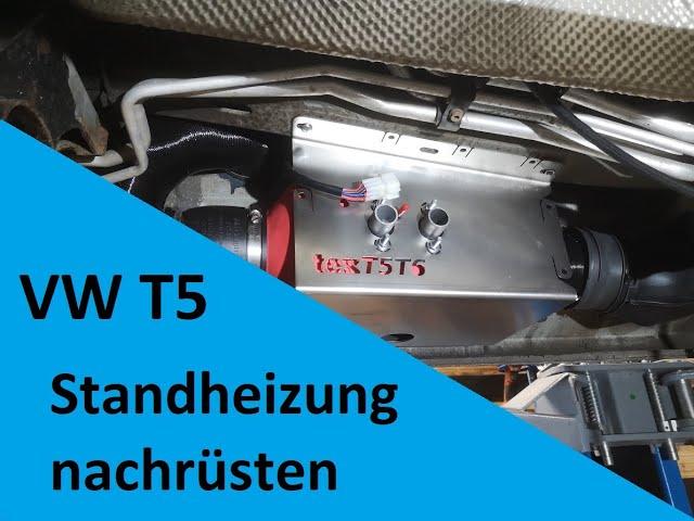 VW T5 Luftstandheizung nachrüsten / Vevor 3kW Diesel Standheizung