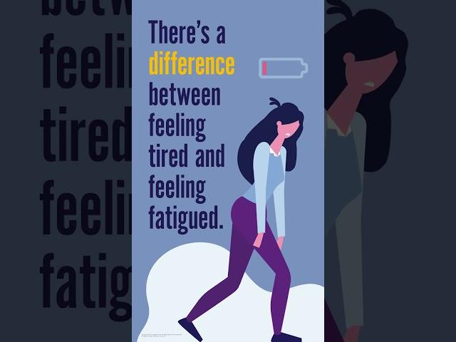 Why You're Fatigued All the Time. #shorts