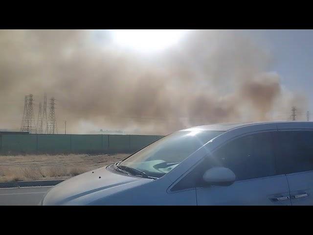 HUGE FIELD FIRE found south west of my Town!