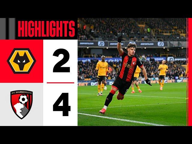 Wolverhampton vs Bournemouth 2-4 Highlights | Premier League - 2024/2025