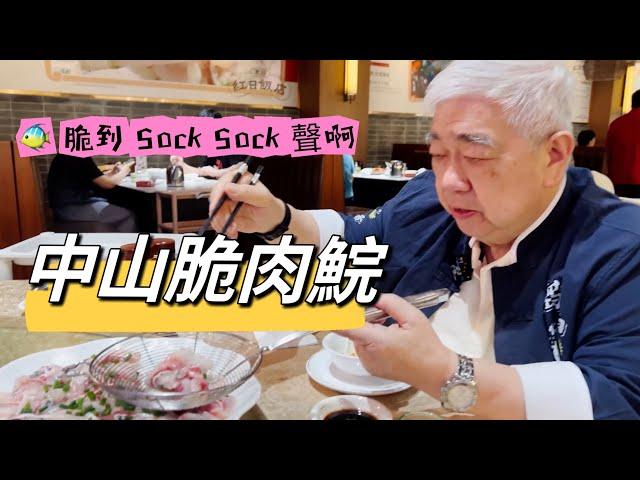  中山脆肉鯇  脆到 Sock Sock 聲啊  港車北上 20230519