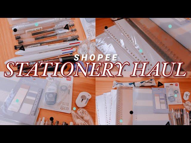 Shopee Stationery Haul (Back to School 2020) |PH 