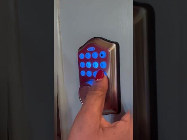 How I Programmed my Honeywell Deadbolt Step by Step #frontdoor #diy #howto #homedecor #honeywell