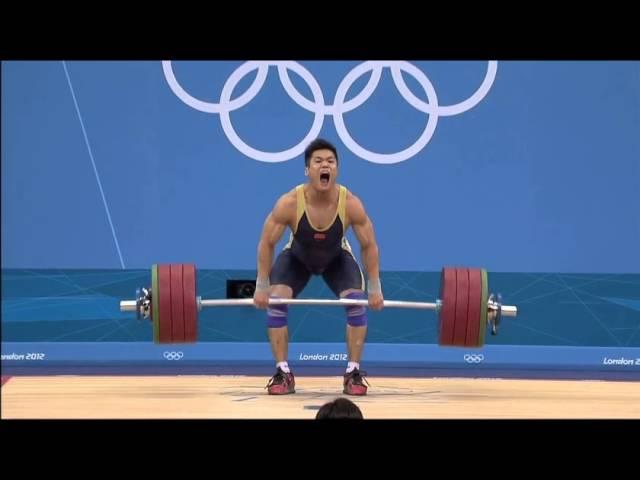 Lu xiaojun   Clean and jerk world record 204 kg