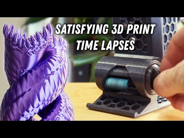 8 Satisfying 3D Printing TimeLapses on the Elegoo Neptune 3 3D Printer