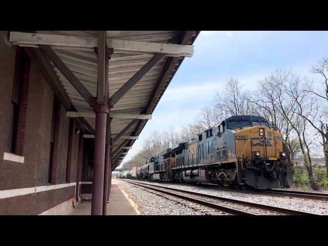 CSX AC44CW 596 w/ Nice K3LA Leads M584-17 on 3/17/24