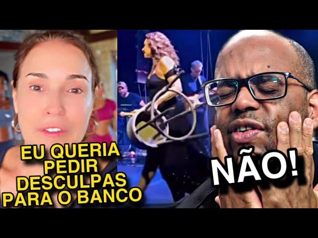 DANIELA MERCURY SE RENDE A LACR4ÇÃO E PEDE DESCULPAS PARA O BANCO!