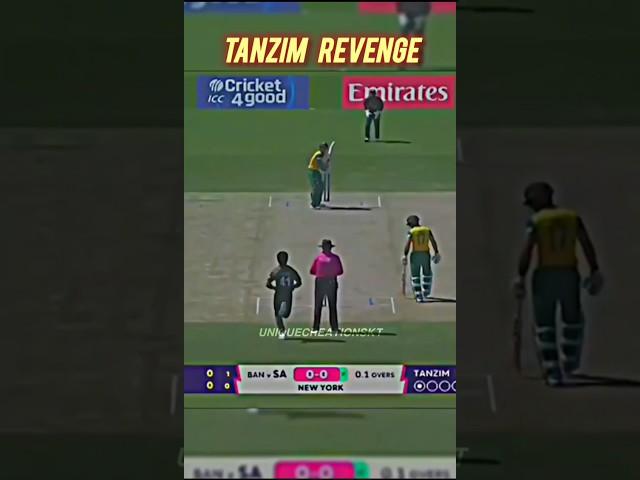 Tanzim revenge  #bdcricket #cricket #cricketlover