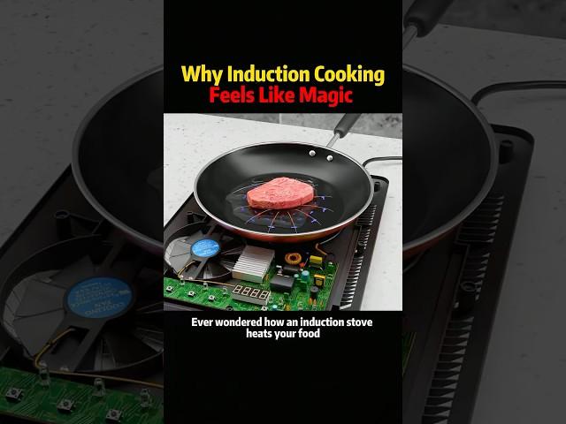 Why induction cooking feels like magic #knowledge #science