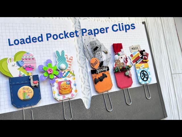 Loaded Pocket Altered Paper Clips