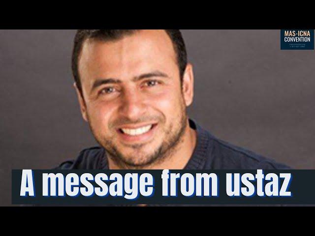 A message from ustaz, Mustafa Hosny