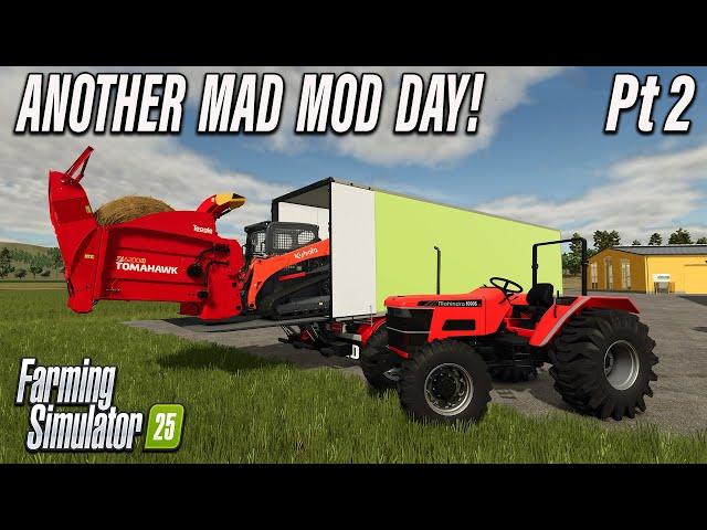 OH WHAT A TEAGLE!! NEW MODS! (PART 2) ON FARMING SIMULATOR 25 | PS5 (Review) 28th Feb 25.