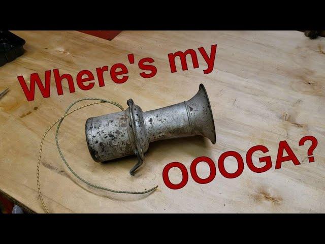 Episode 9 Where's my OOOGA?!!! Ford Model A Ahooga Horn Fix!  #modela   #barnfind  #restoration