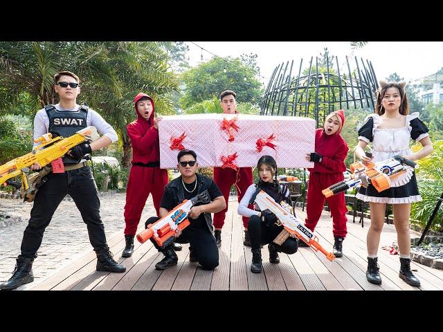 Nerf Guns War : Mission Spring Nerf Gun Super S.W.A.T Fight Big Boss Dangerous Criminal Group