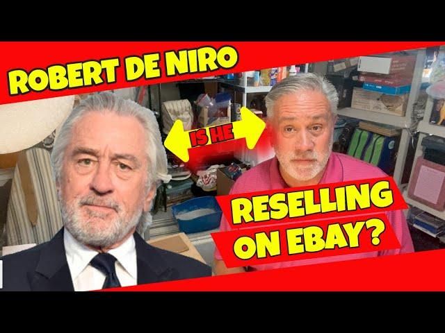 Is Robert De Niro Reselling on Ebay?  Are Ebay fees to High?