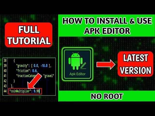 How to Install & Use Apk Editor