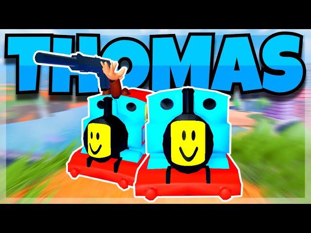 Grinding in Jailbreak as Thomas the Train