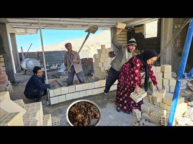 From the Great Wall of China to Iranian food: building a house and cooking vegetable quorme