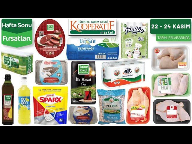 TARIM KREDİ MARKET HAFTA SONU KATALOĞU | TARIM KREDİ AKTÜEL ÜRÜNLER | KOOPERATİF MARKET FİYATLARI