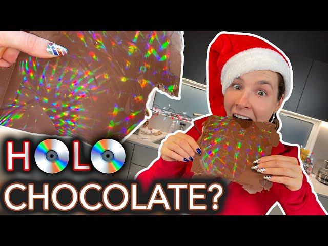 We Tried Making Holographic Chocolate