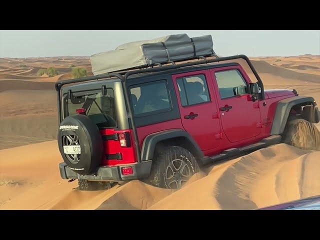 Dubai Jeep Wrangler Wüstentour