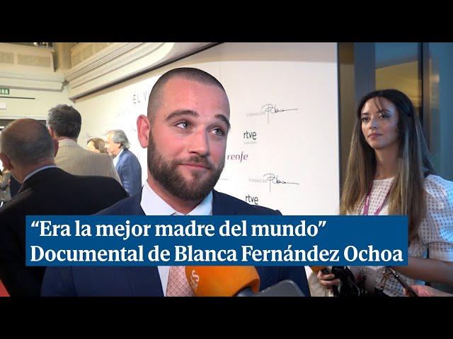 David, hijo de Blanca Fernández Ochoa: "Era la mejor madre del mundo"