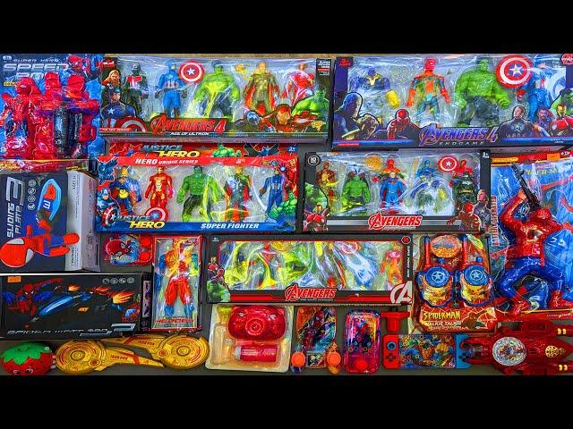 Unboxing Avengers 4 Collection : Spider man, Hulk, Iron Man vs Captain America , Thanos, Thor ‍️