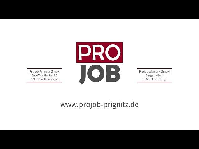 Imagefilm/Erklärvideo ProJob in Wittenberge. Was ist die ProJob und wie arbeitet die ProJob?