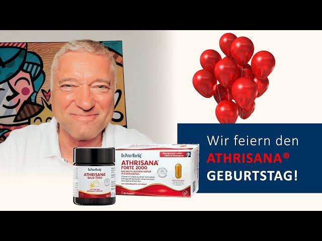 Wir feiern den ATHRISANA® Geburtstag - Dr. Peter Hartig