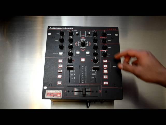 American Audio MXR-10 Professional DJ Mixer/Controller HD-Video Review