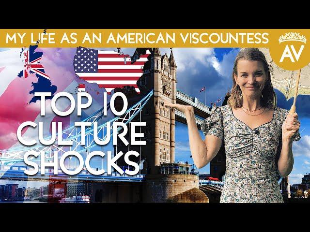 Top 10 Culture Shocks moving from the USA to England